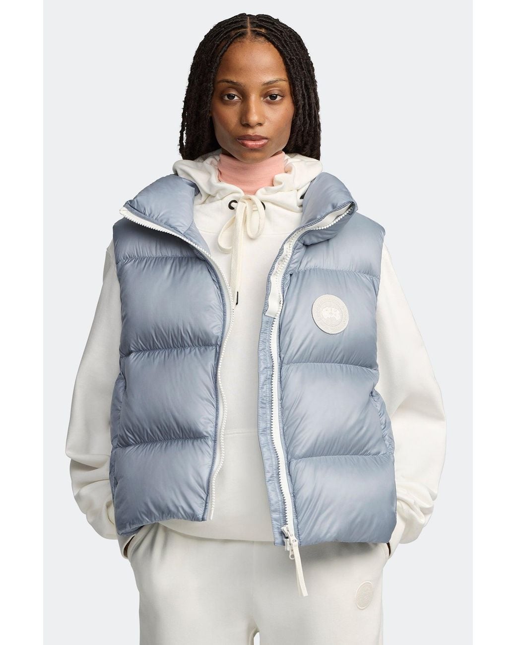 Canada Goose Blue Cypress Puffer Vest Disc