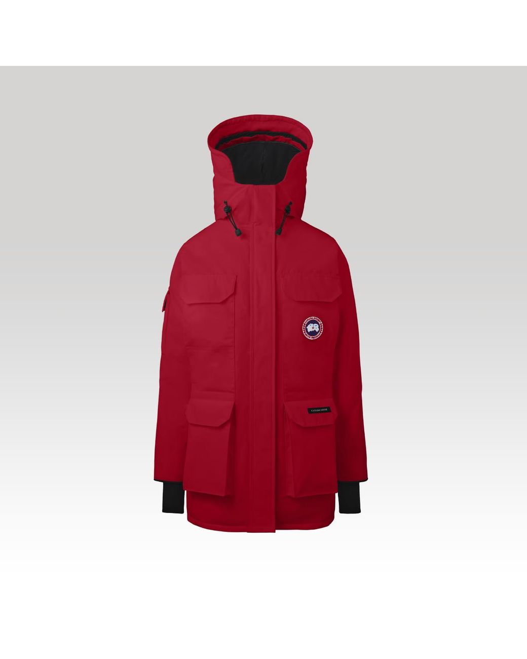 Canada goose expedition parka red best sale