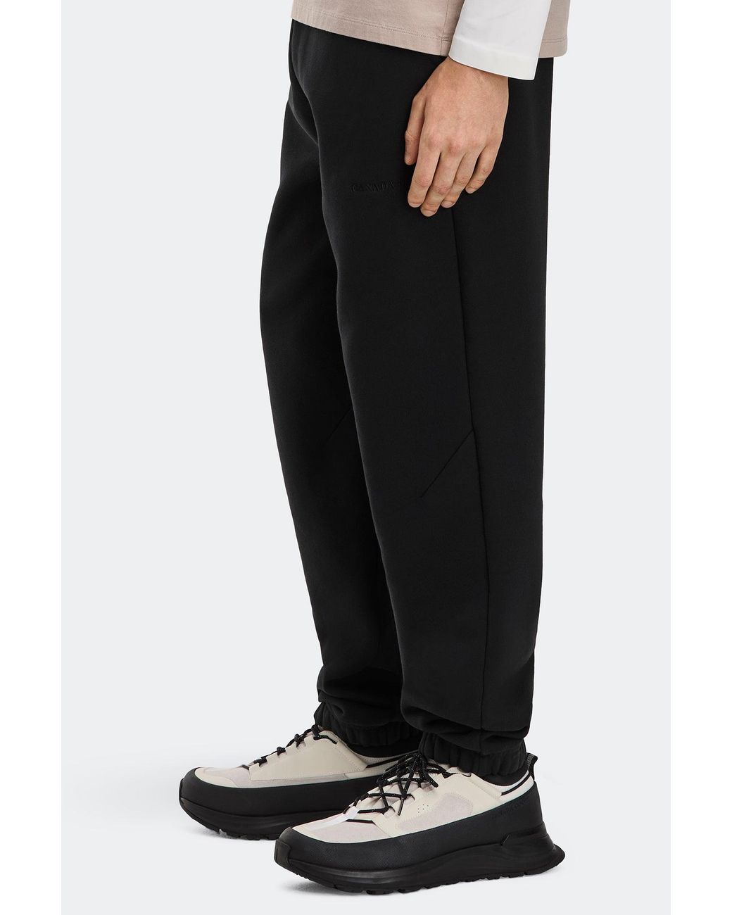 Canada Goose Black Tobermory Heavyweight Jogger for men