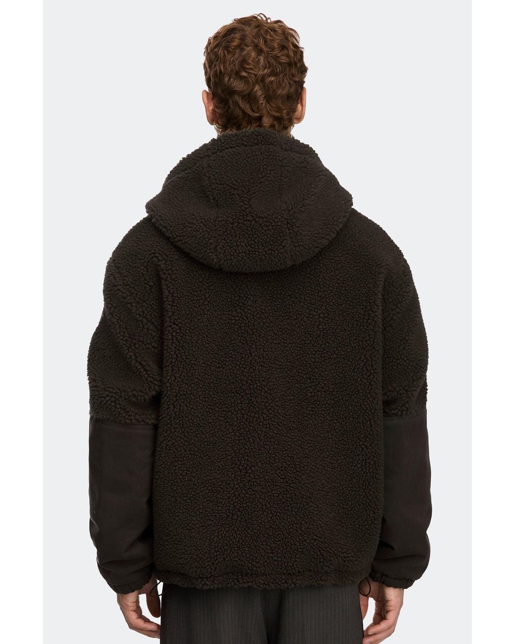 Canada Goose Black Harrier Full Zip Fleece Hoodie for men