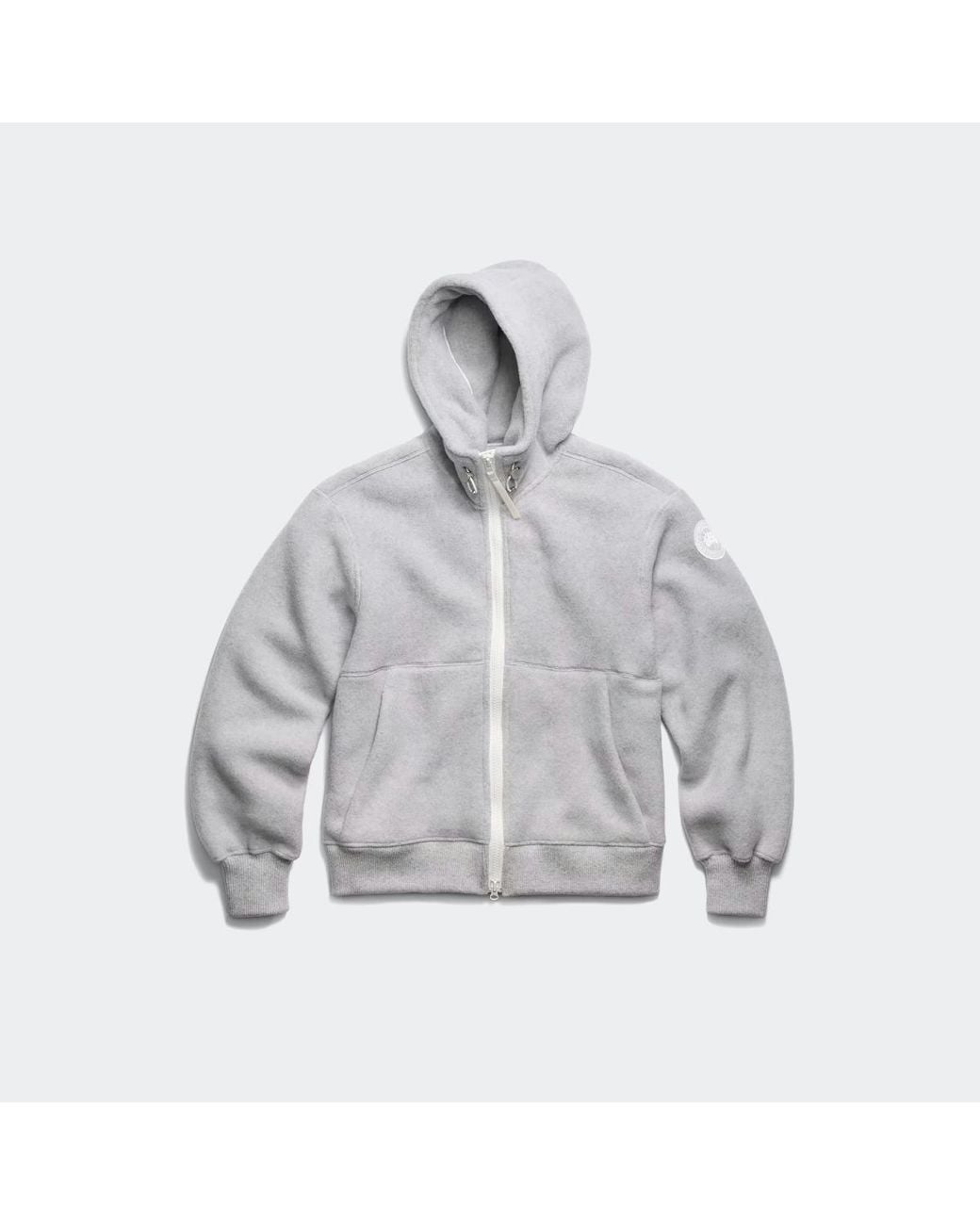 Canada Goose Gray Chilliwack Fleece Bomber Disc for men