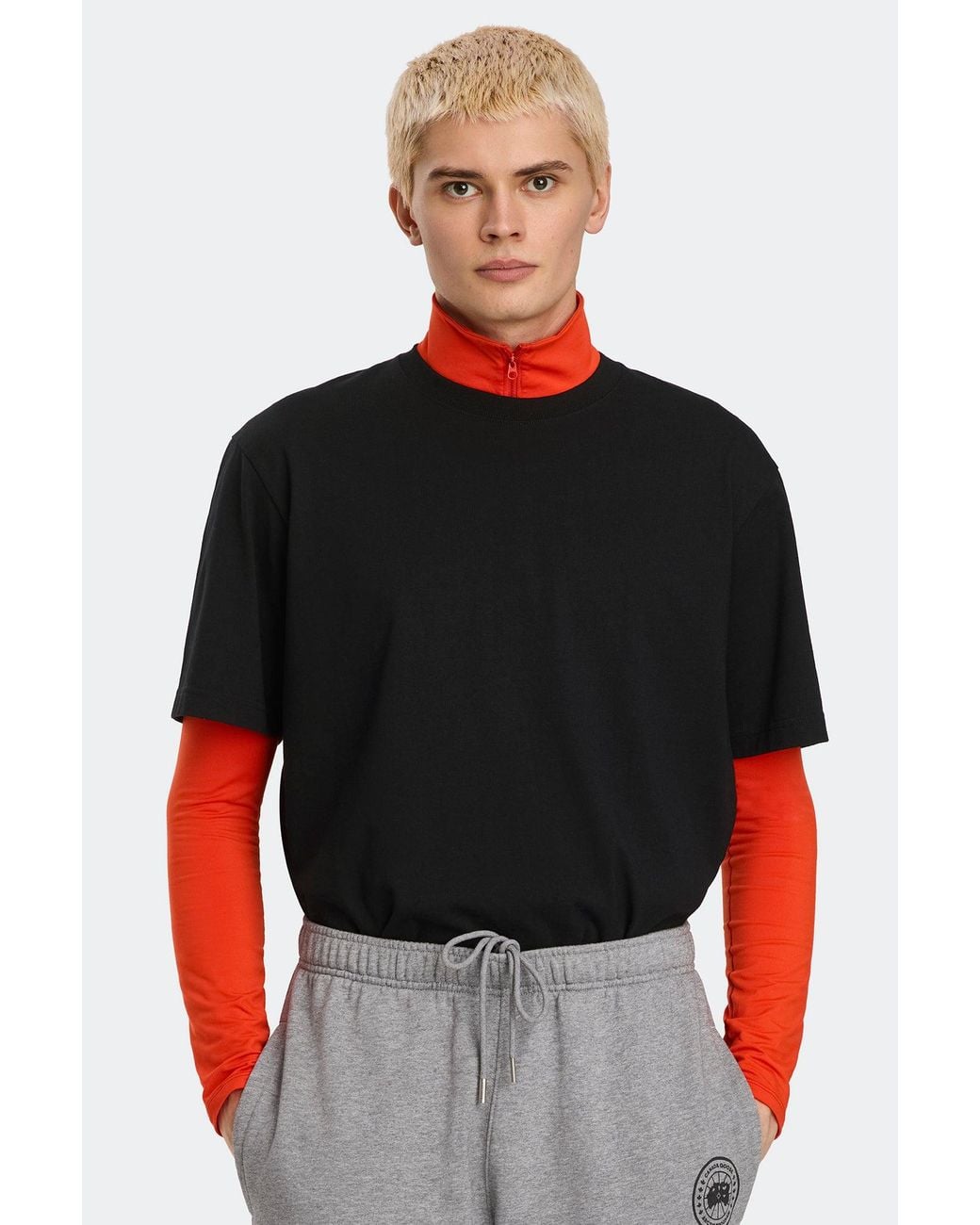 Canada Goose Black Novo T-Shirt for men