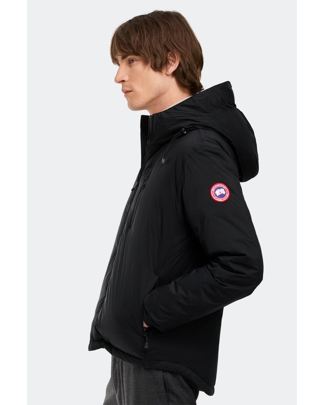 Canada Goose Black Lodge Hoodie for men