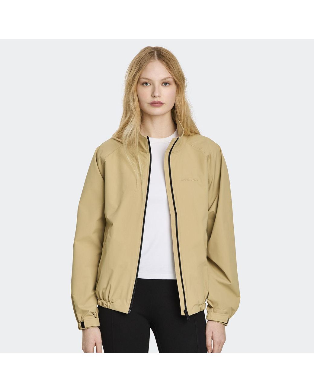 Canada Goose White Axis Lightweight Jacket