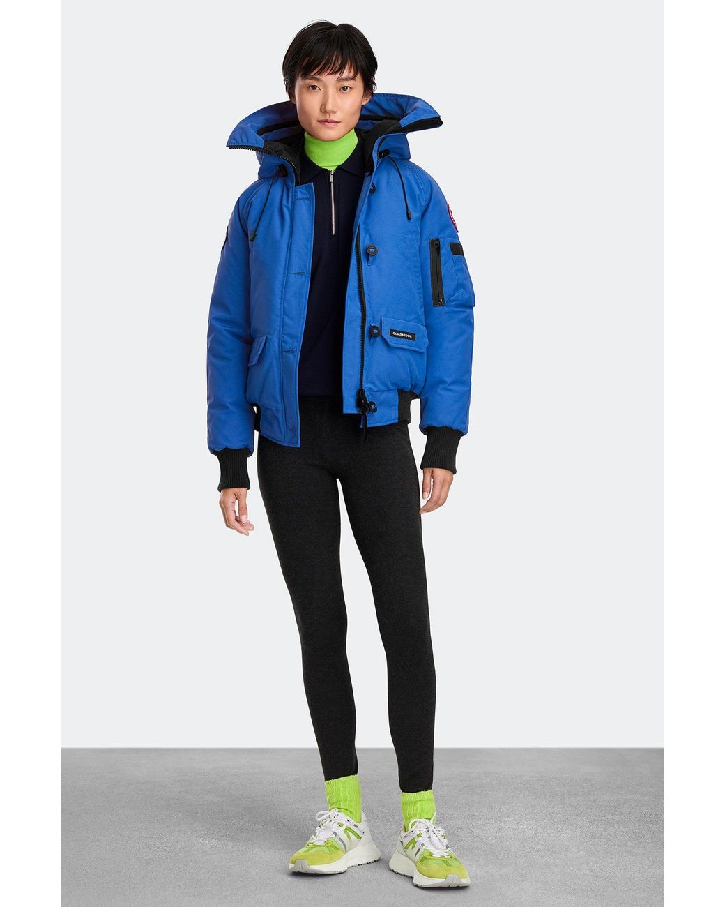 Canada Goose Blue Chilliwack Pbi Bomber