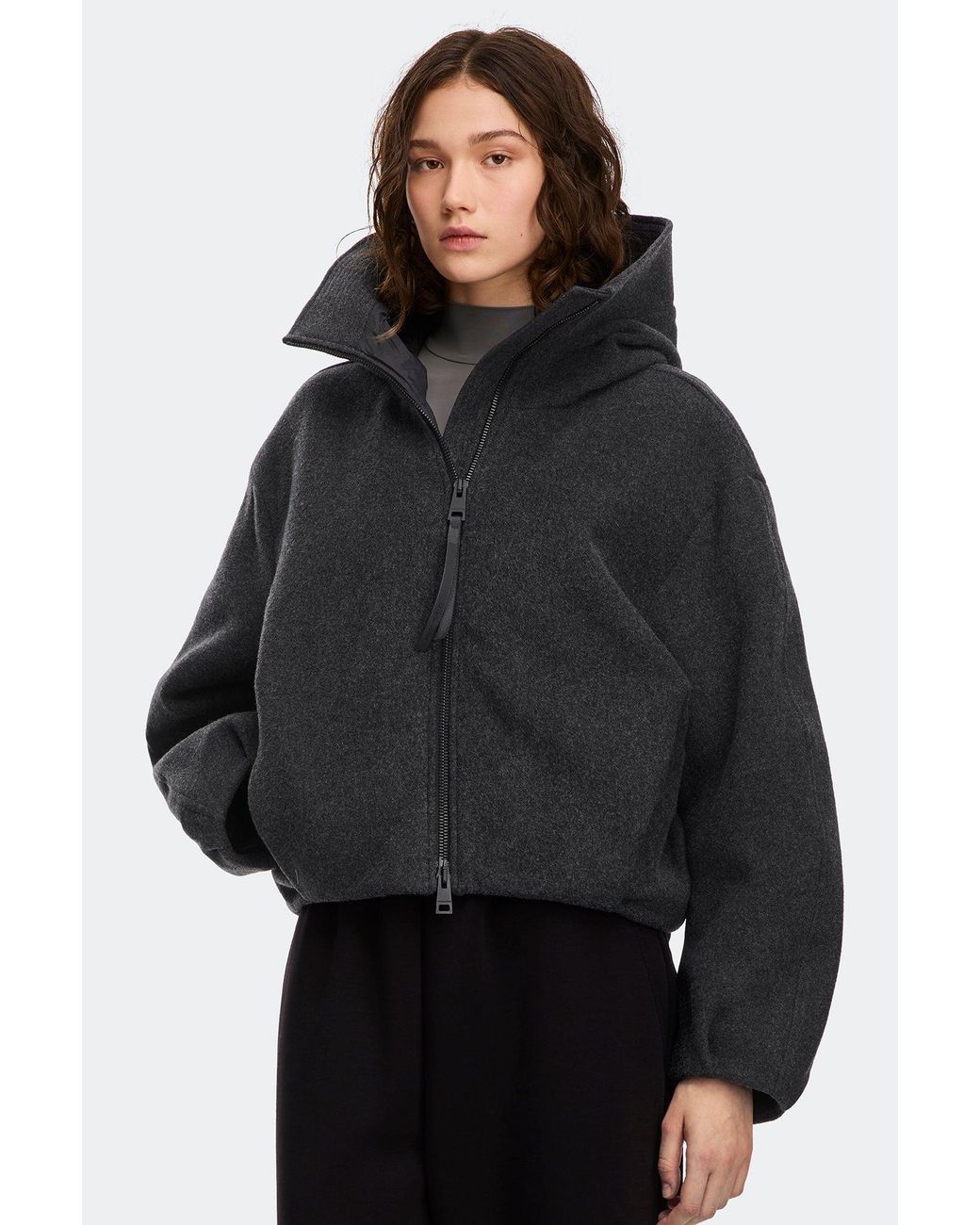 Canada Goose Black Chilliwack Wool Bomber
