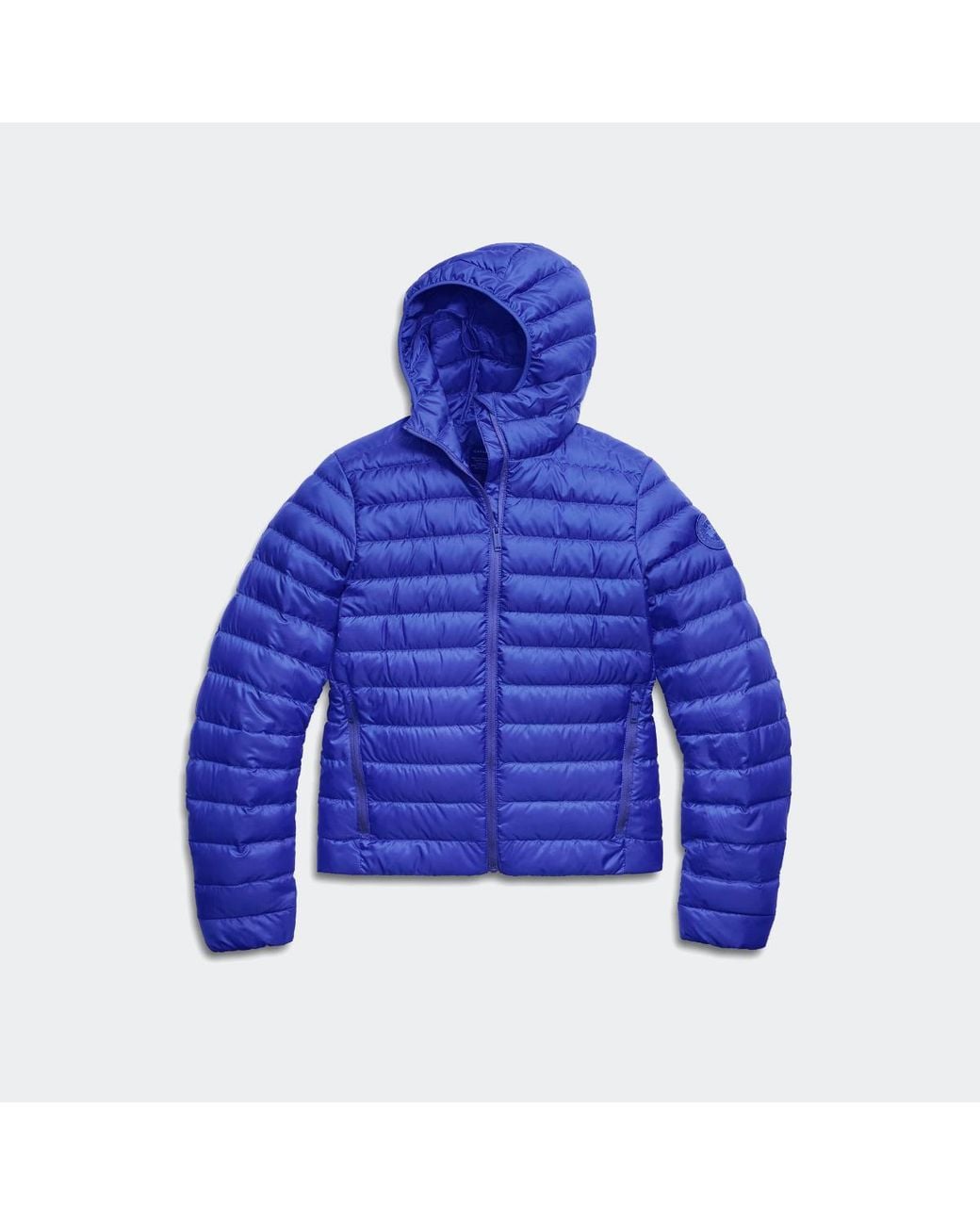 Canada Goose Blue Aethera Hoodie Tonal Disc