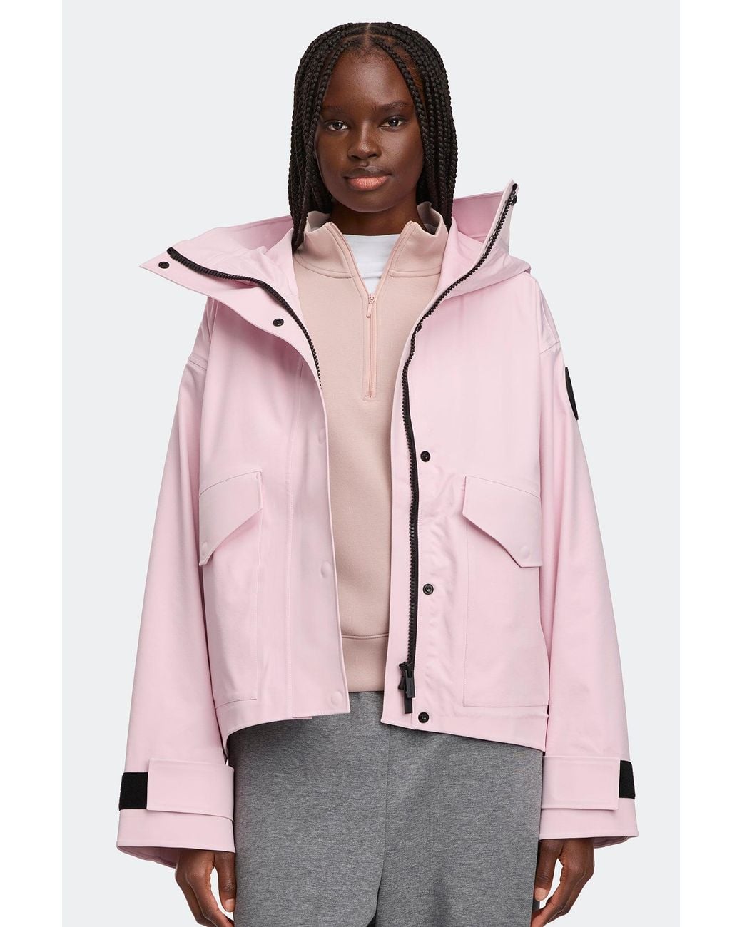 Canada Goose Pink Tofino Rain Jacket Disc