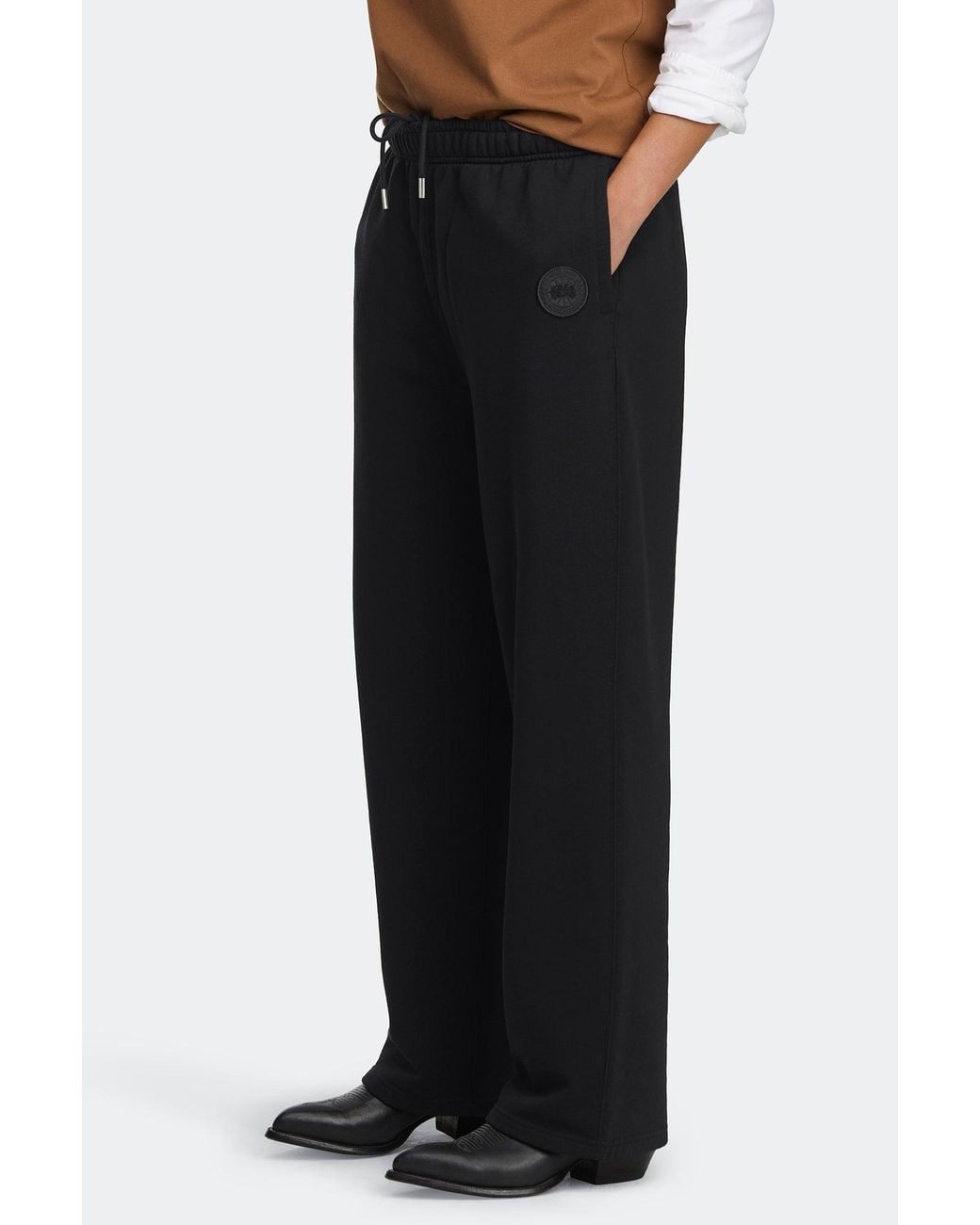Canada Goose Black Serene Sweatpant