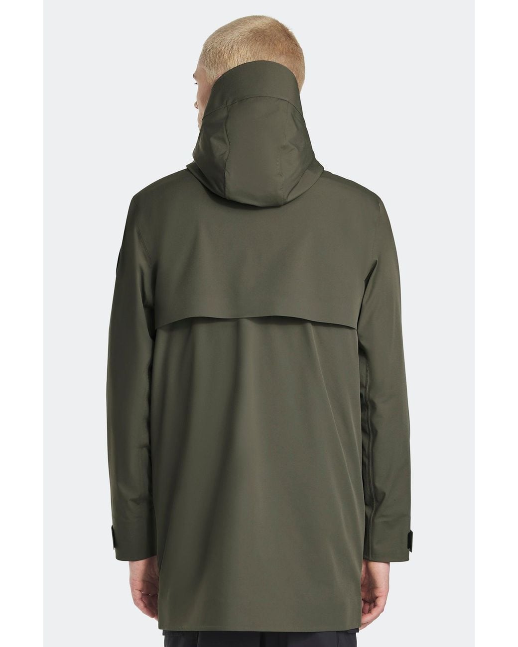 Canada Goose Green Barclay Rain Jacket Disc for men