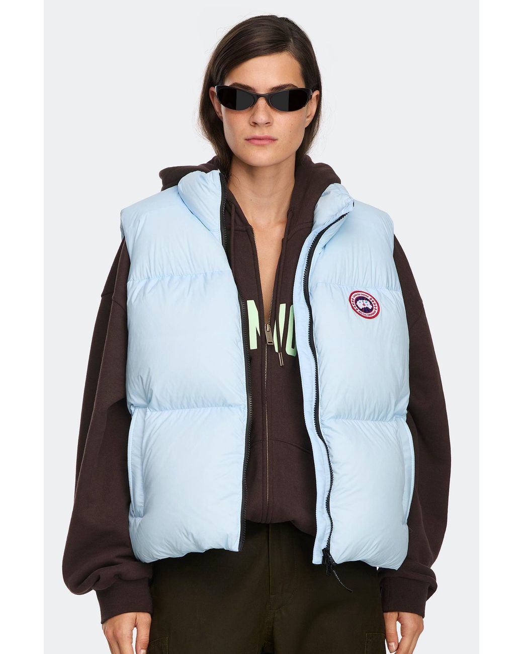 Canada Goose Black Fallon Puffer Vest