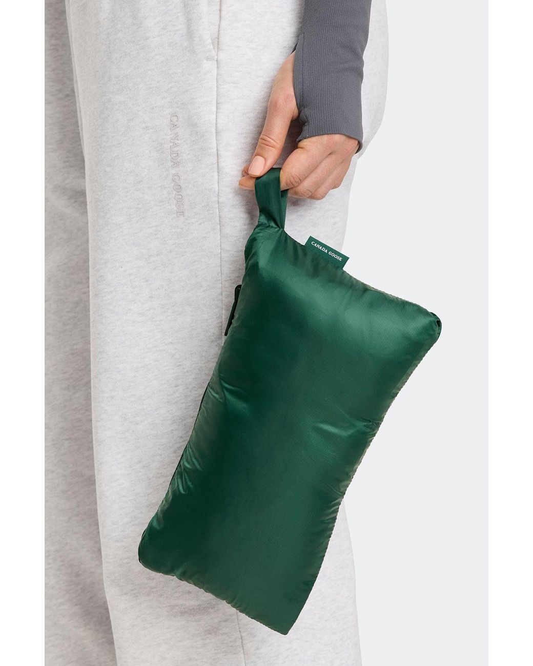 Canada Goose Green Aethera Vest Tonal Disc