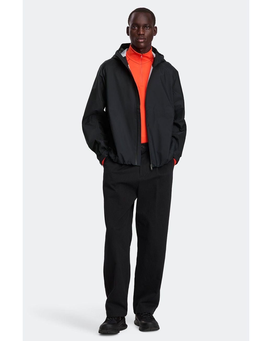 Canada Goose Black Horizon Rain Jacket for men