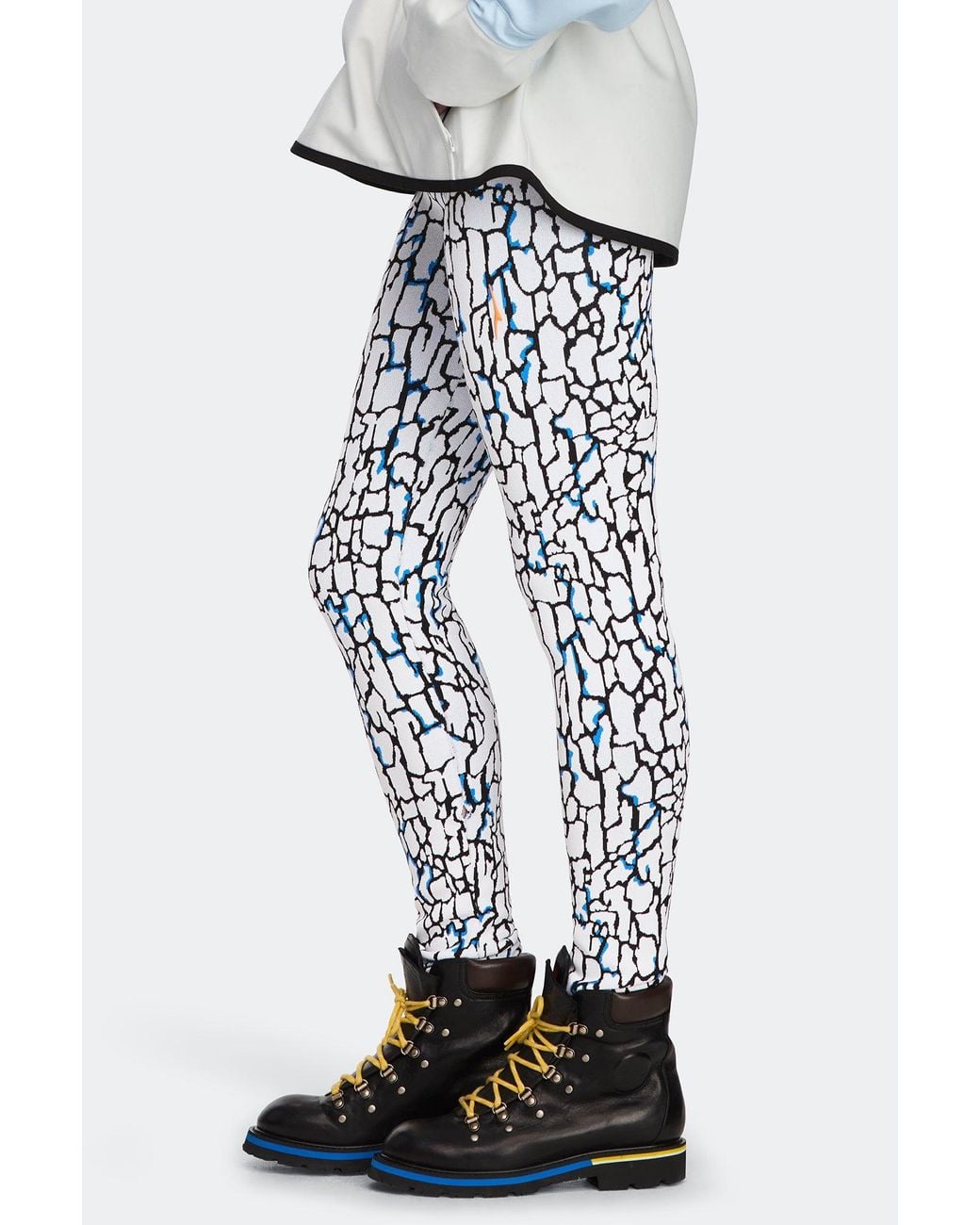 Canada Goose Blue Vesper Tree Bark Knit Legging
