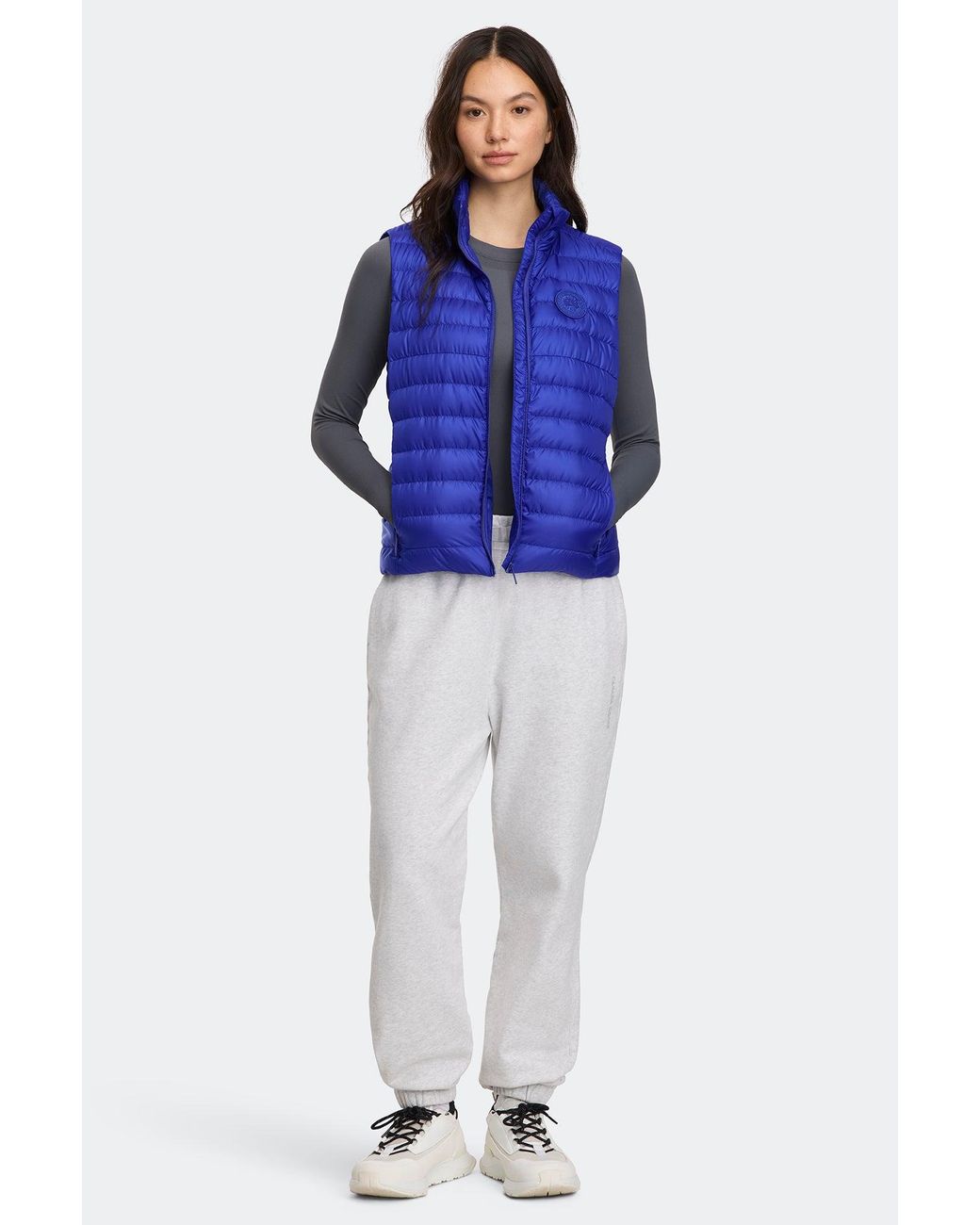 Canada Goose Blue Aethera Vest Tonal Disc