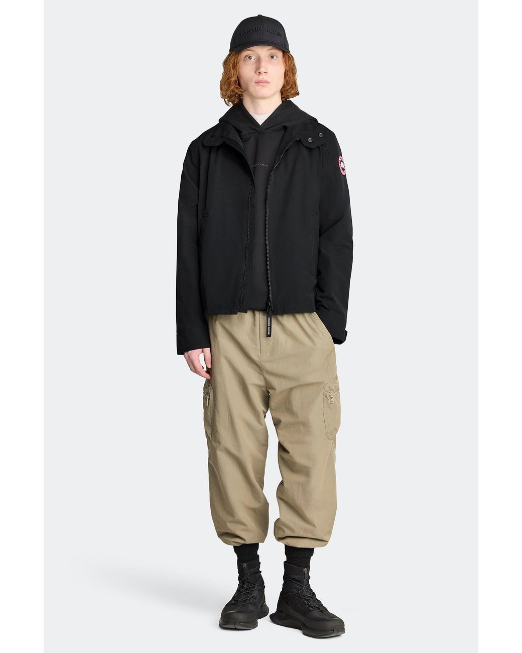 Canada Goose Black Rosedale Lightweight Jacket for men