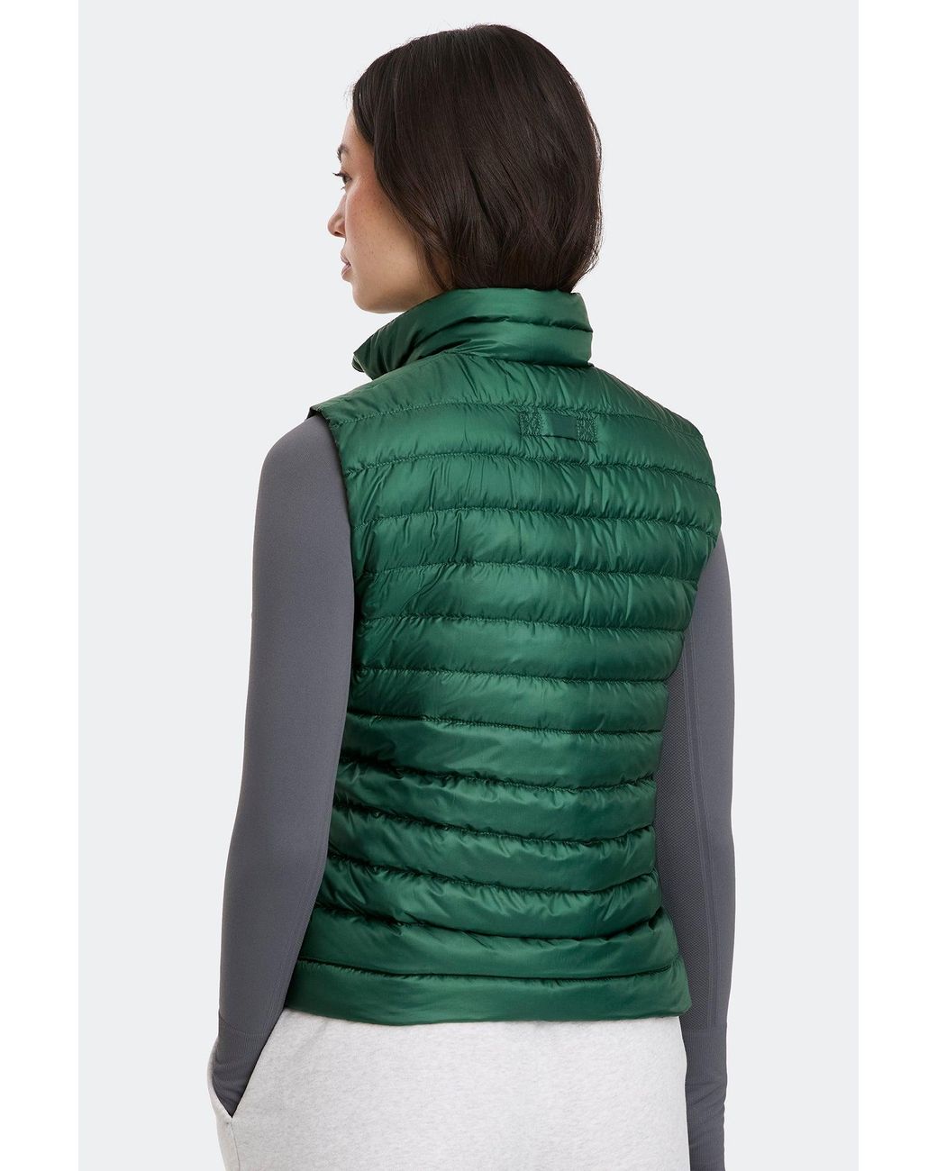 Canada Goose Green Aethera Vest Tonal Disc