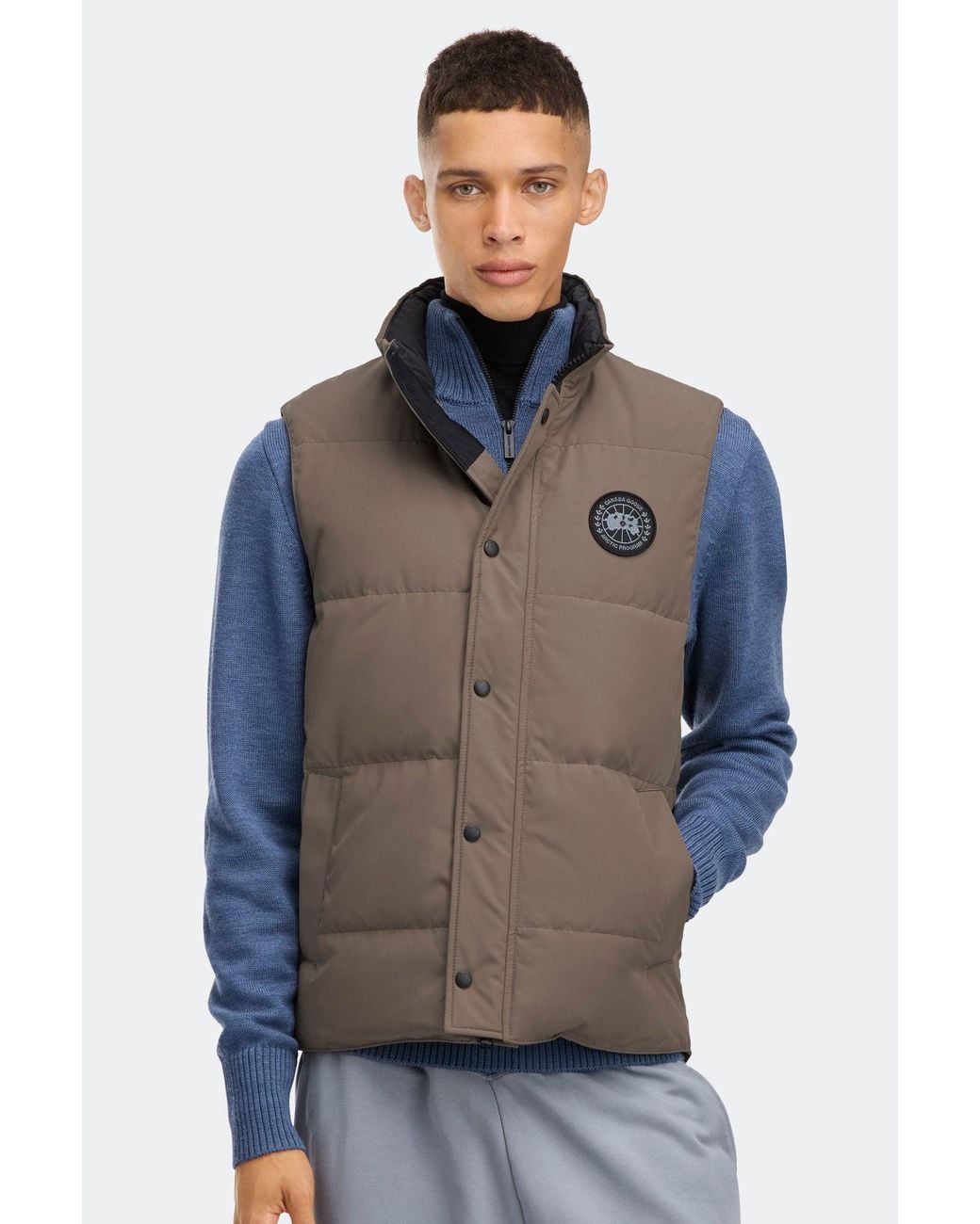 Canada Goose Blue Garson Vest Disc for men