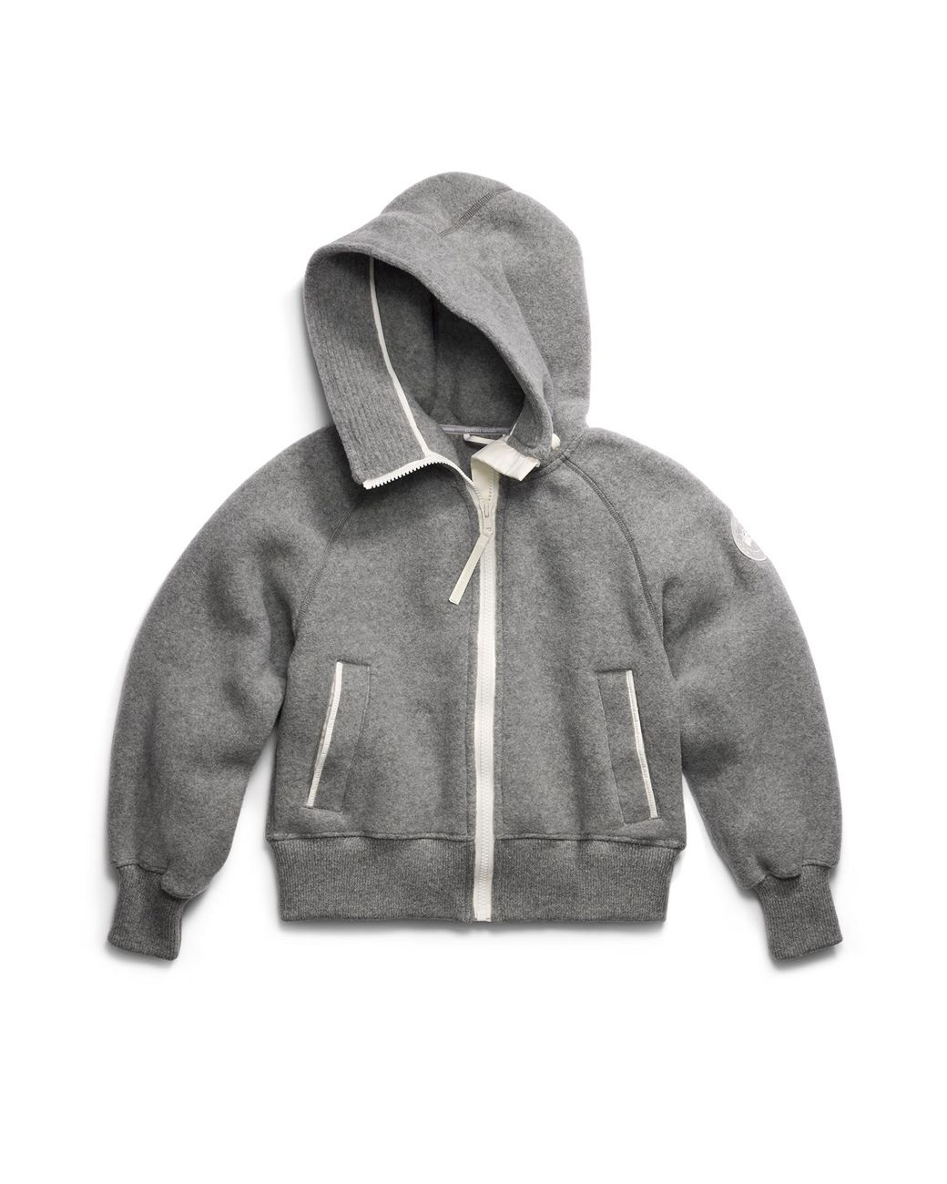 Canada Goose Gray Chilliwack Fleece Bomber Disc