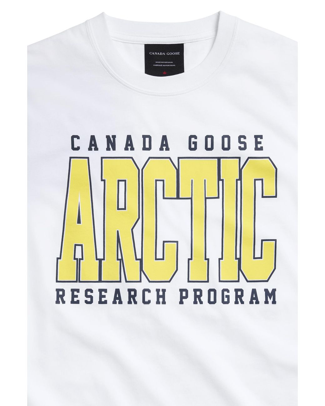 Canada Goose White Ocra Arctic T-Shirt for men