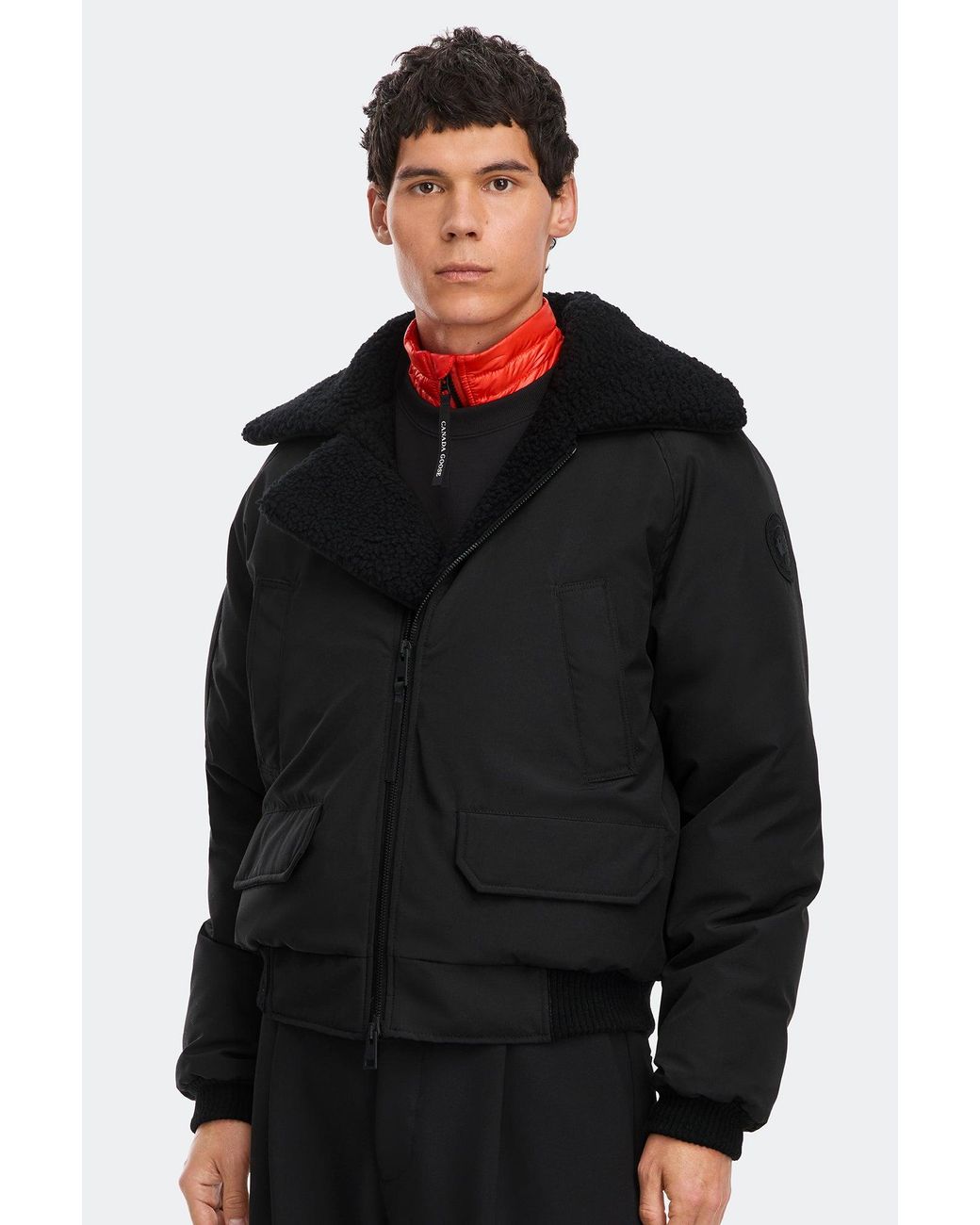 Canada Goose Black Chilliwack Aviator Bomber for men