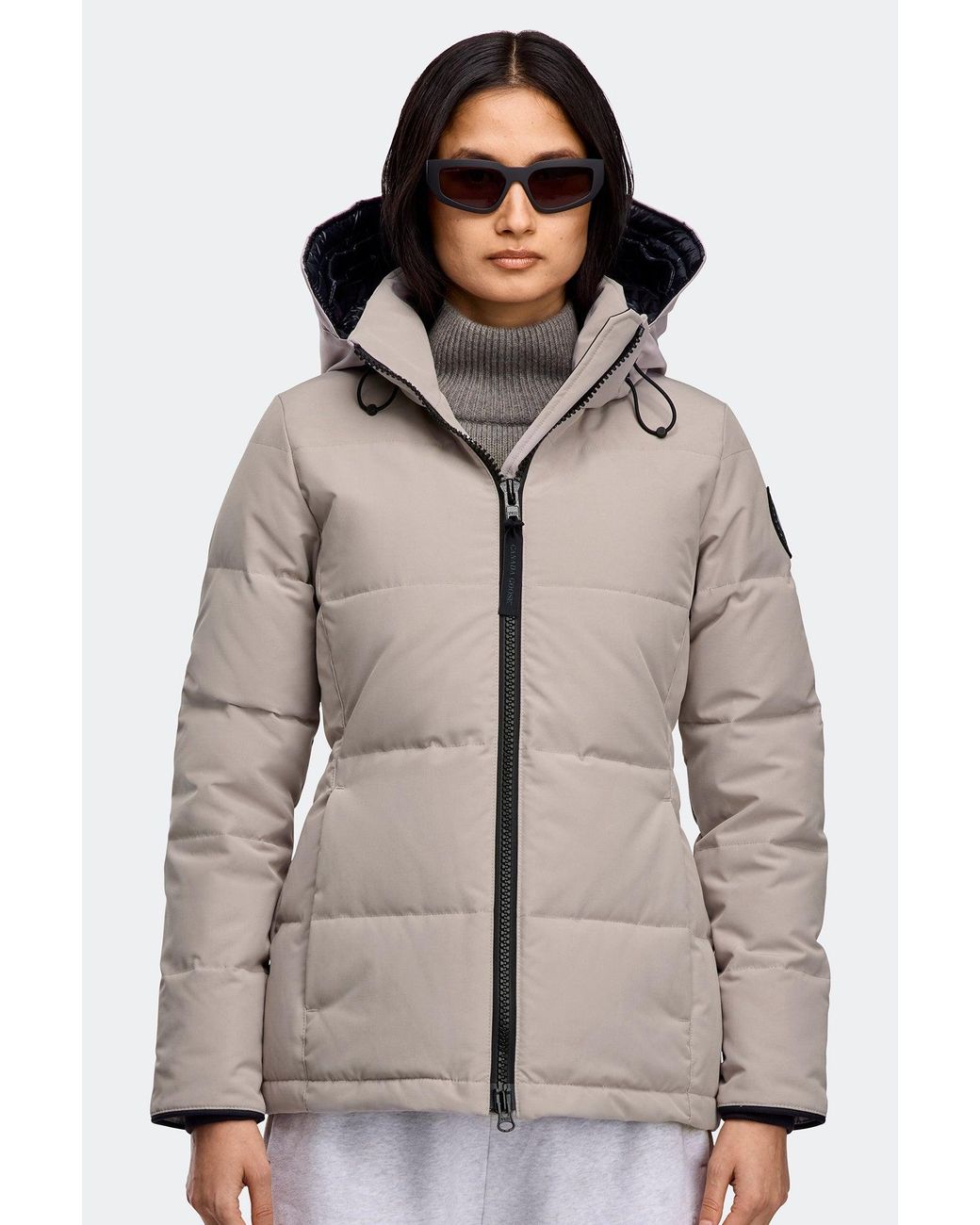 Canada Goose Gray Chelsea Parka Disc
