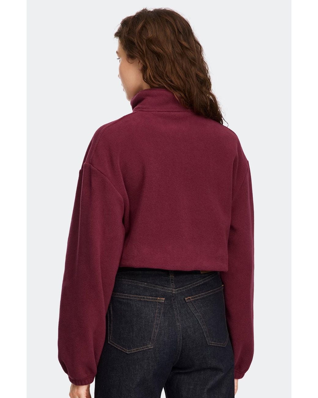 Canada Goose Red Tayen Fleece Jacket