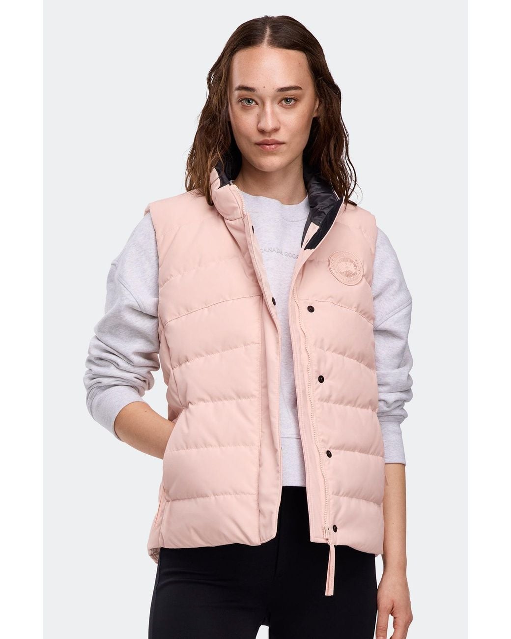 Canada Goose Pink Freestyle Vest Tonal Disc