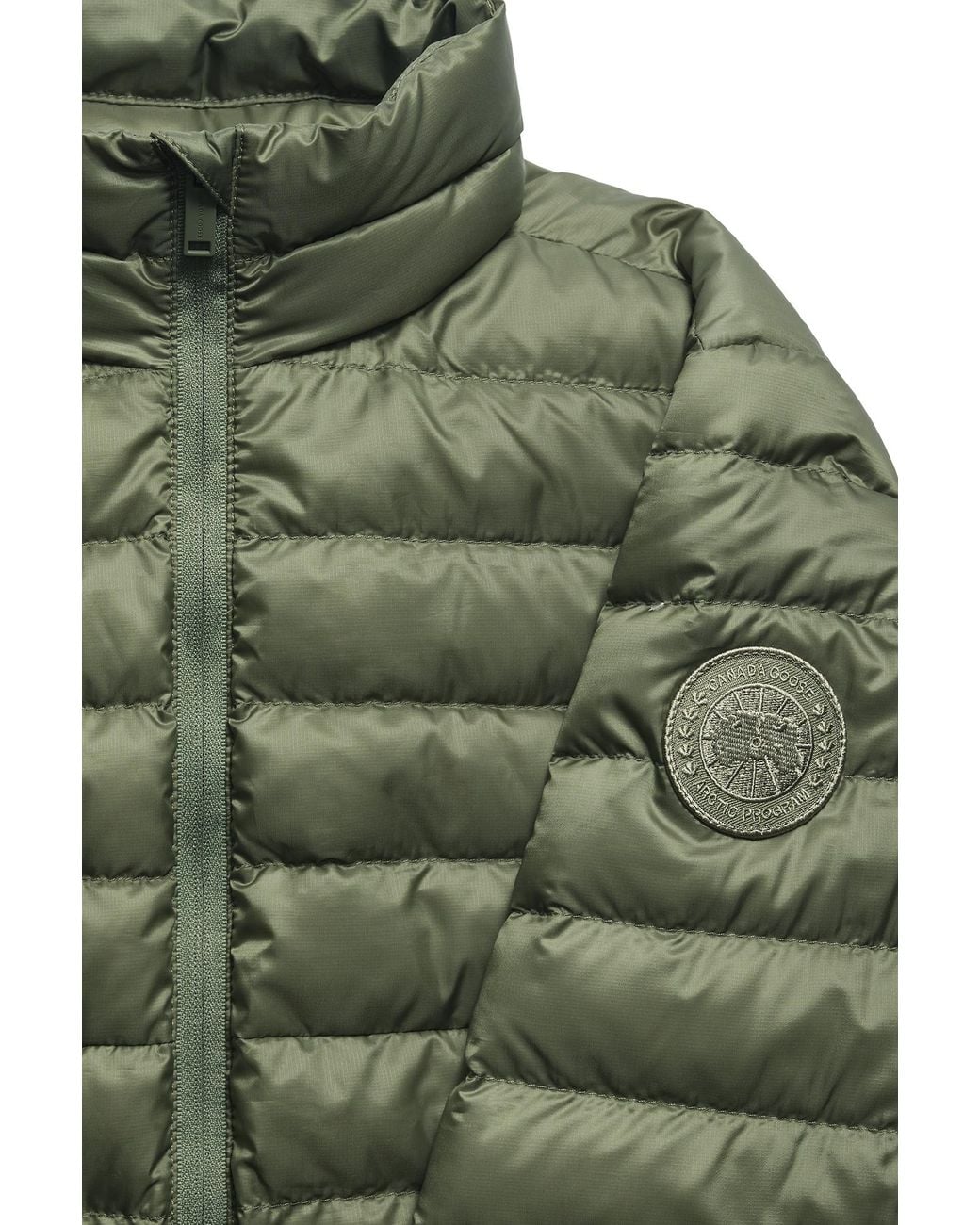 Canada Goose Green Aethera Jacket Tonal Disc