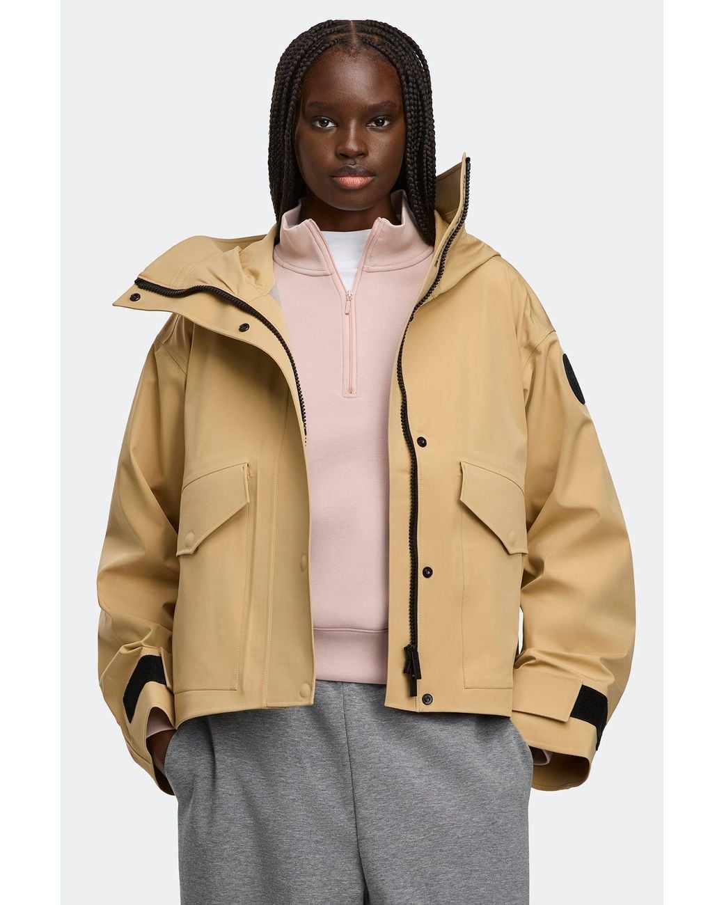 Canada Goose Natural Tofino Rain Jacket Disc