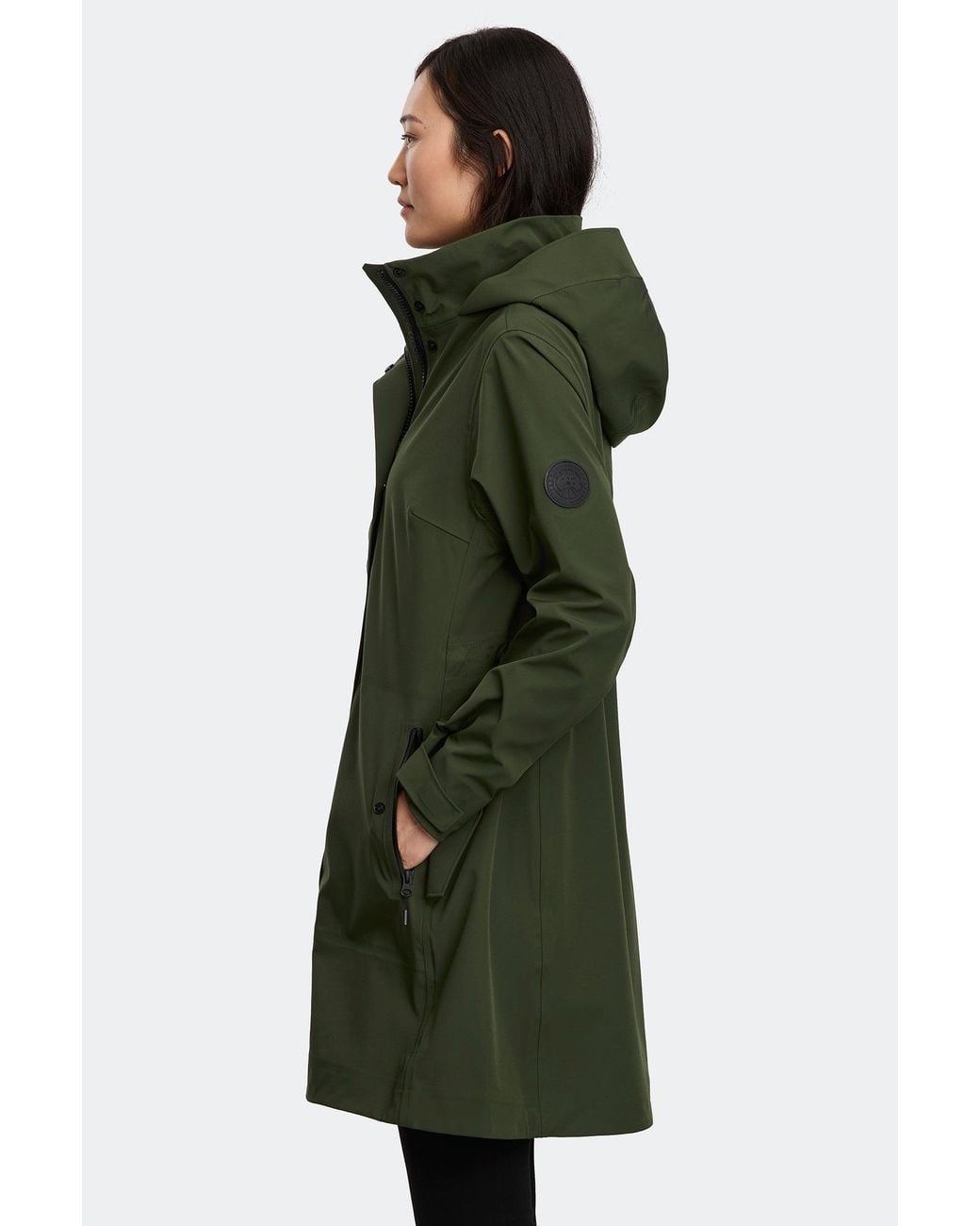 Canada Goose Green Cardero Rain Jacket Disc