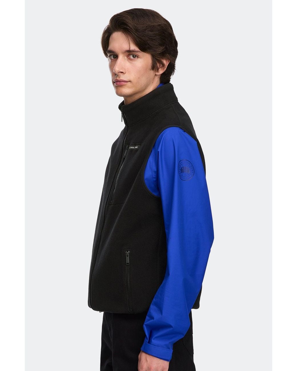 Canada Goose Blue Loma Fleece Vest for men