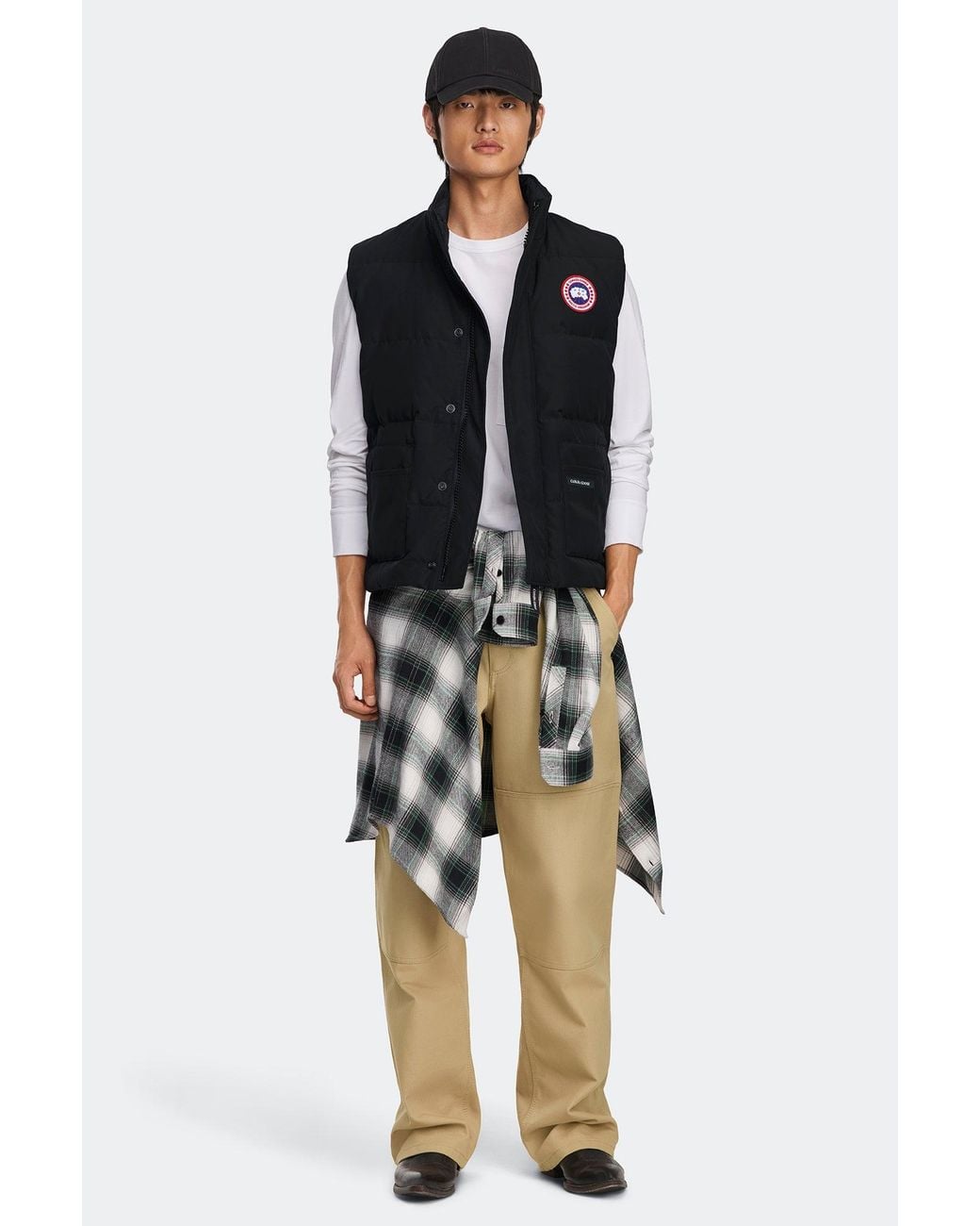 Canada Goose Black Legacy Freestyle Vest for men