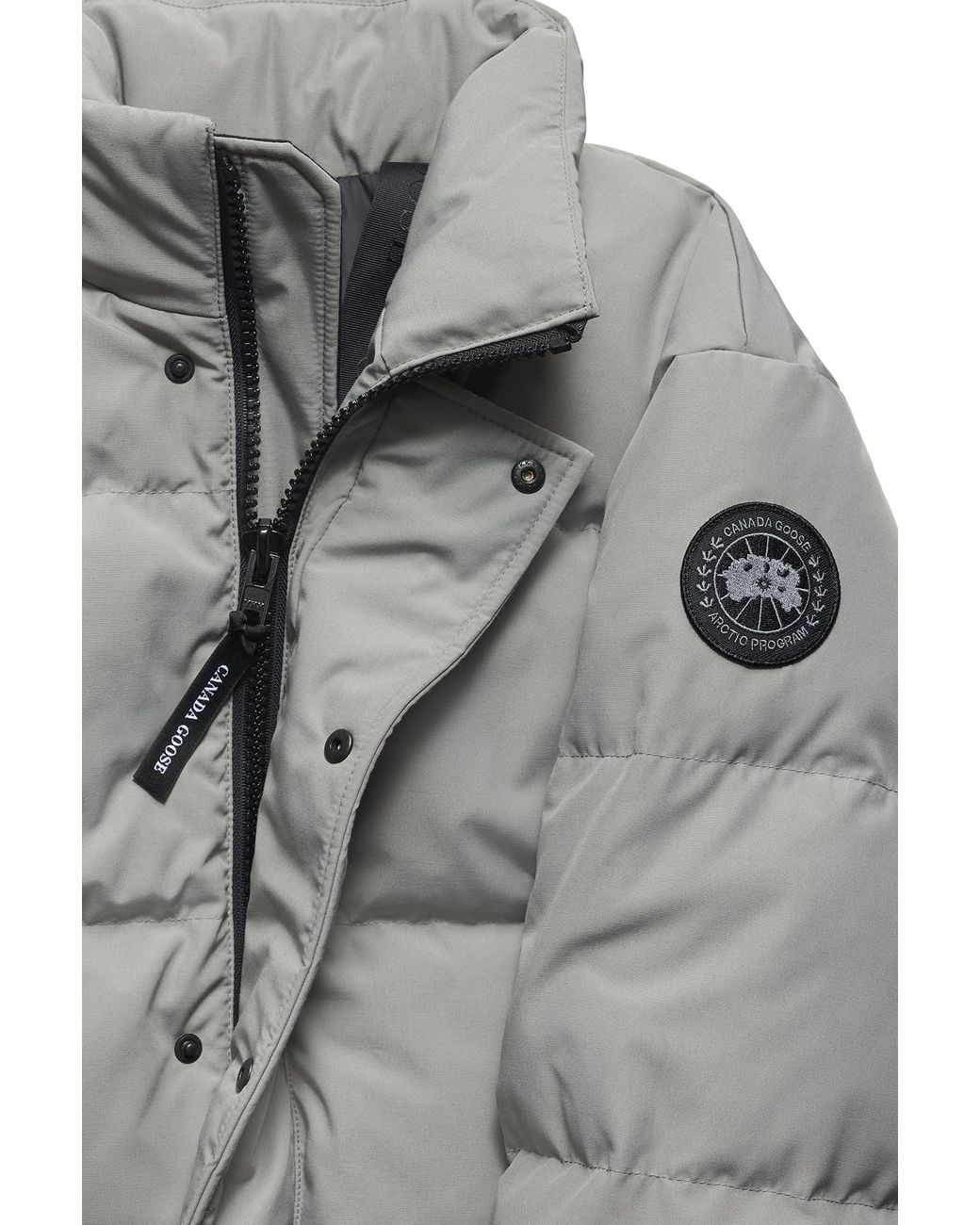 Canada Goose Gray Bayview Parka Disc for men