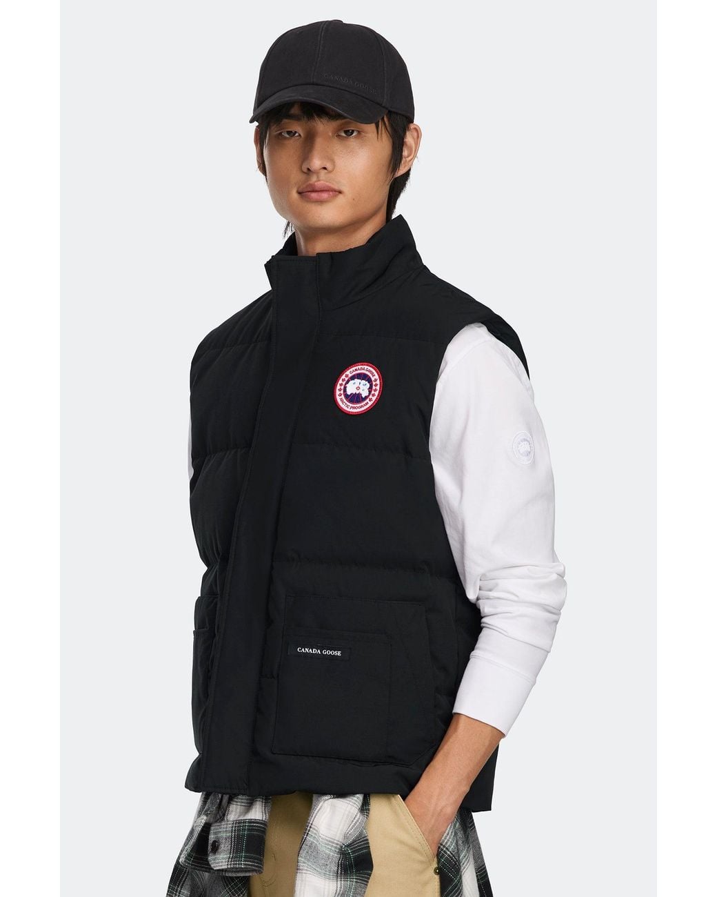 Canada Goose Black Legacy Freestyle Vest for men