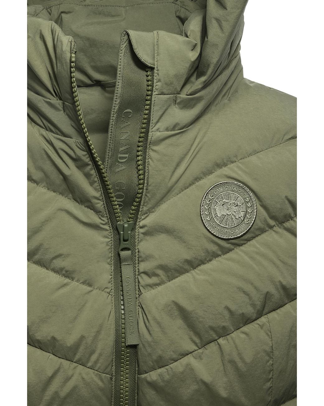 Canada Goose Green Clair Vest Tonal Disc