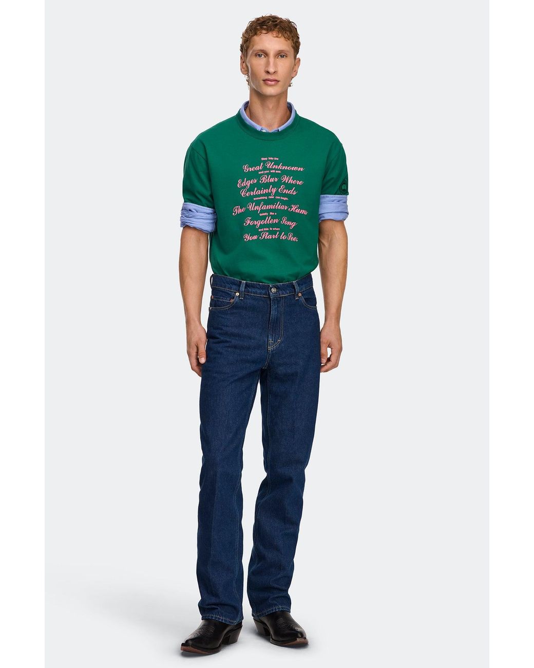 Canada Goose Green Novo Poem T-Shirt for men
