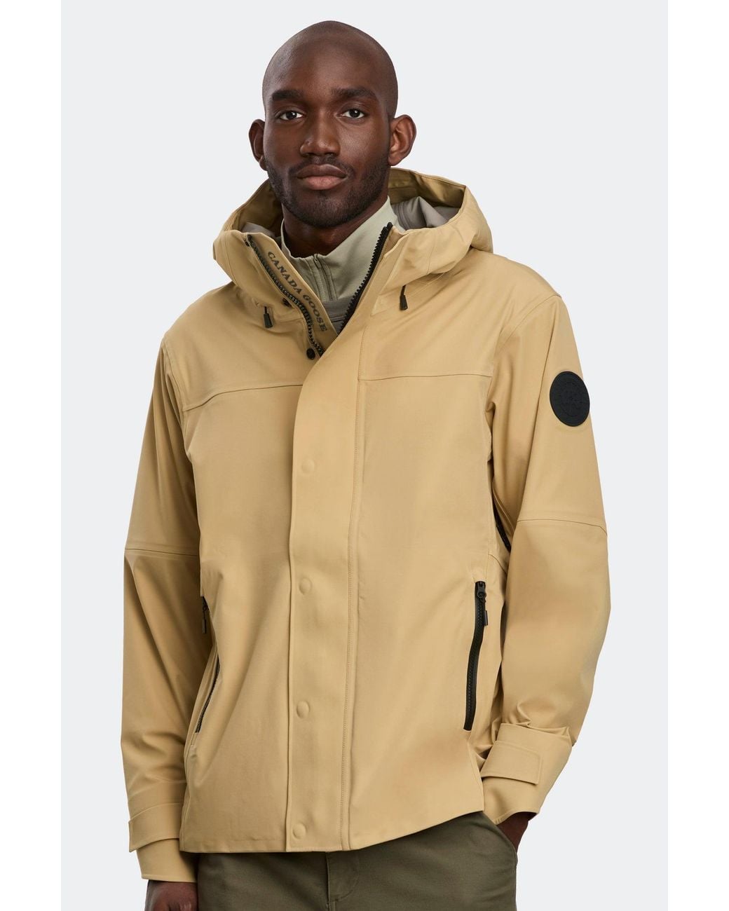 Canada Goose Natural Rupert Rain Jacket Disc for men