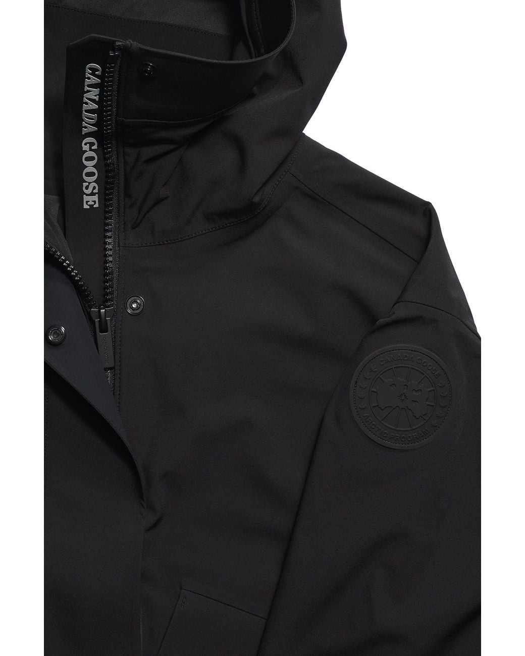 Canada Goose Black Tofino Rain Jacket Disc