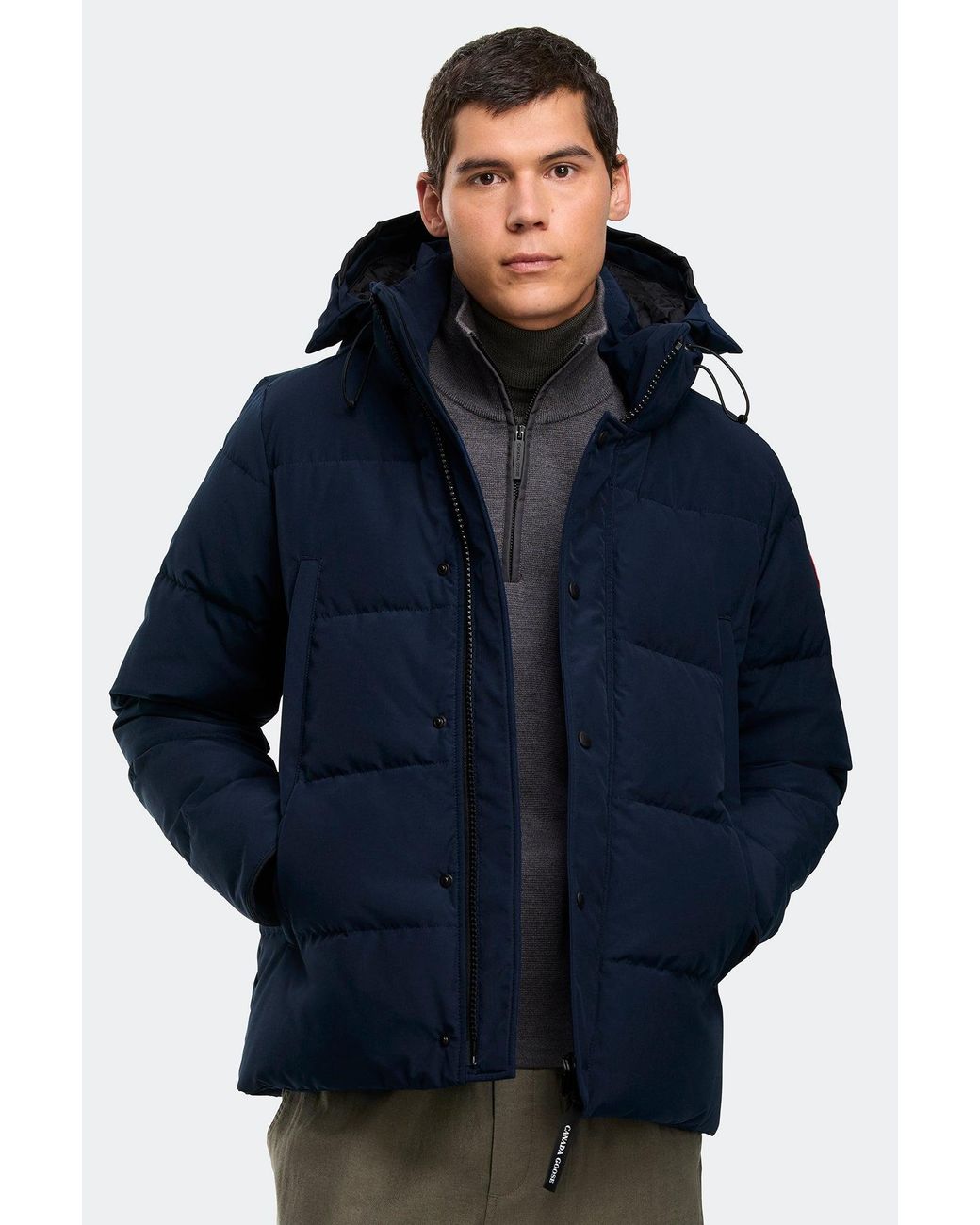 Canada Goose Blue Wyndham Parka for men