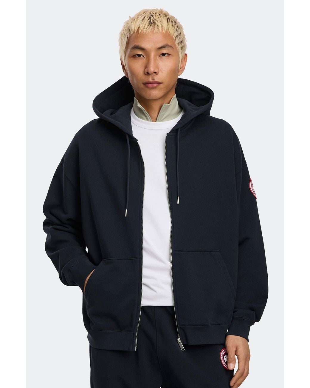 Canada Goose Blue Rove Full Zip Hoodie for men