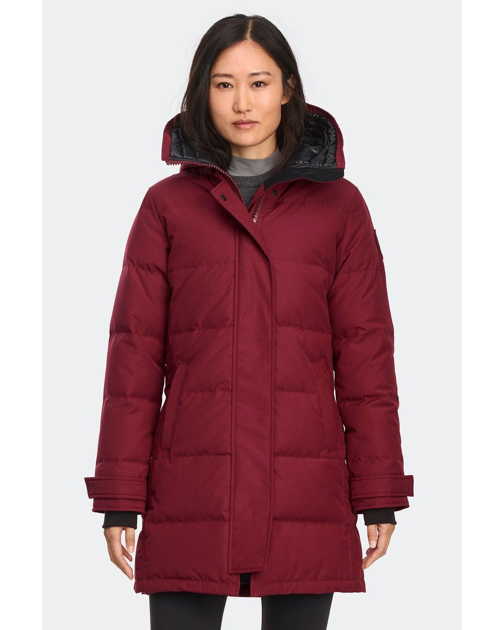 Canada Goose Red Shelburne Parka Tonal Disc