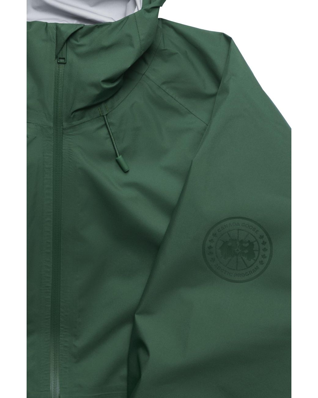 Canada Goose Green Horizon Rain Jacket for men