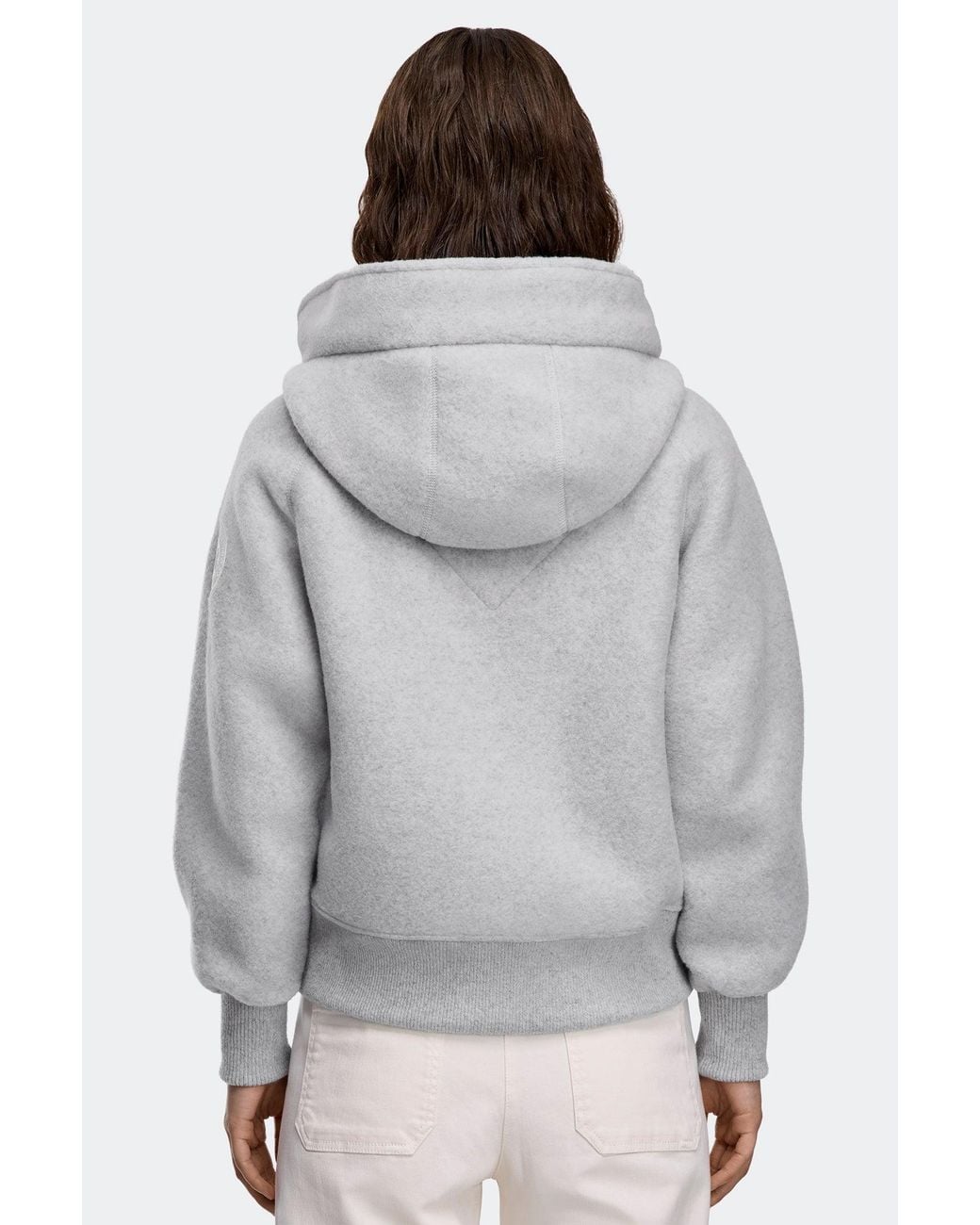 Canada Goose Gray Chilliwack Fleece Bomber Disc