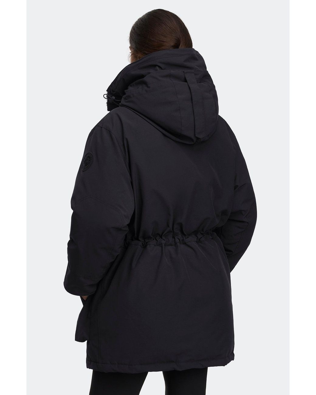 Canada Goose Black Erie Parka Tonal Disc