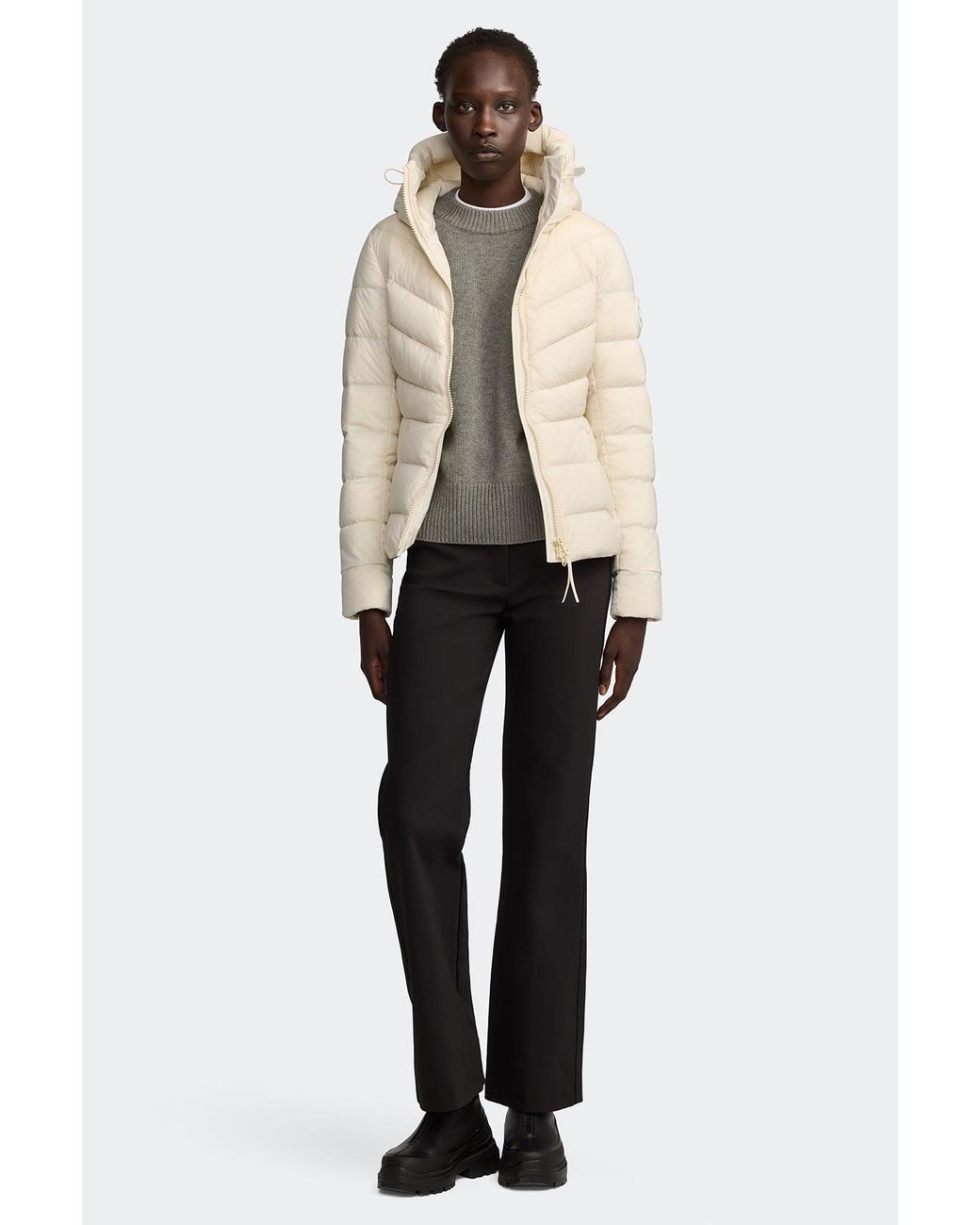Canada Goose Natural Clair Jacket Label
