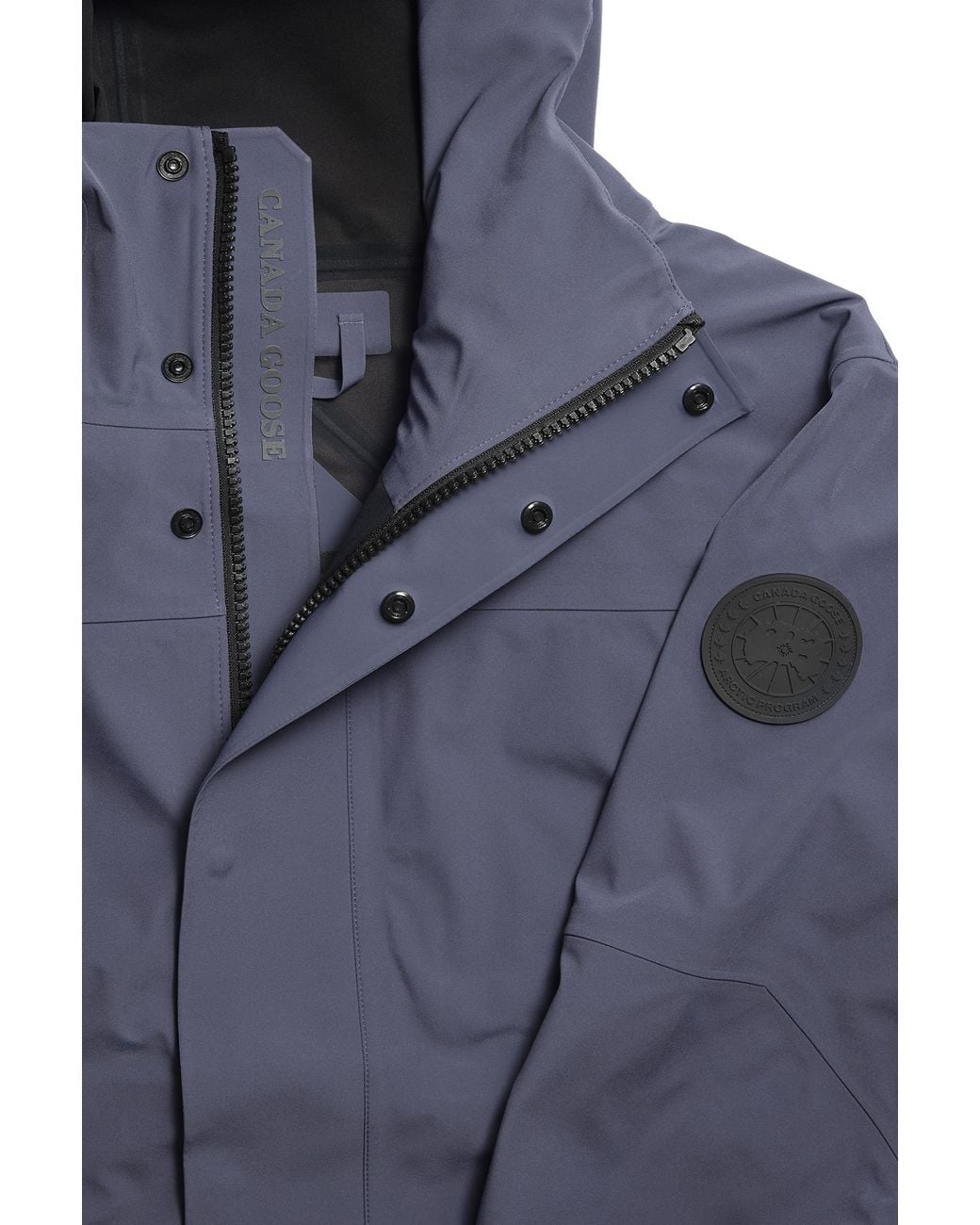 Canada Goose Blue Rupert Rain Jacket Disc for men