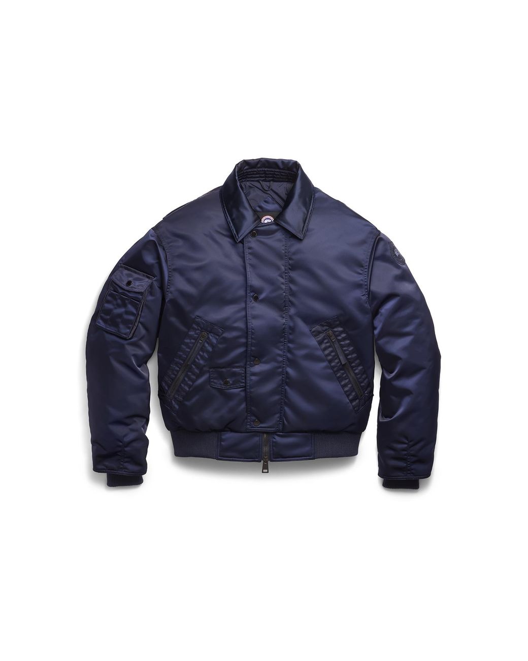 Canada Goose Black Seguin Aviator Bomber for men