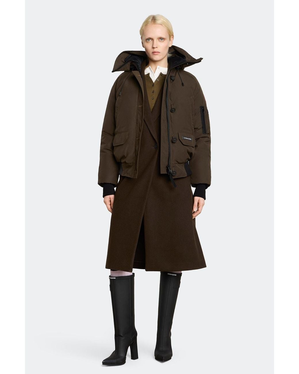 Canada Goose Brown Chilliwack Bomber