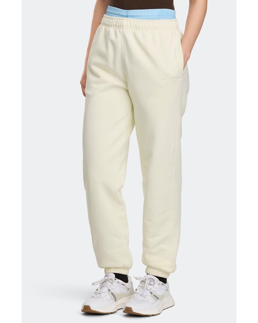 Canada Goose White Wander Embroidered Jogger